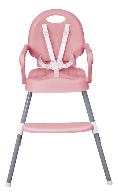 Silla Comedor Bebe 3en1 Happy Baby Azul Cp7000 Color Rosa