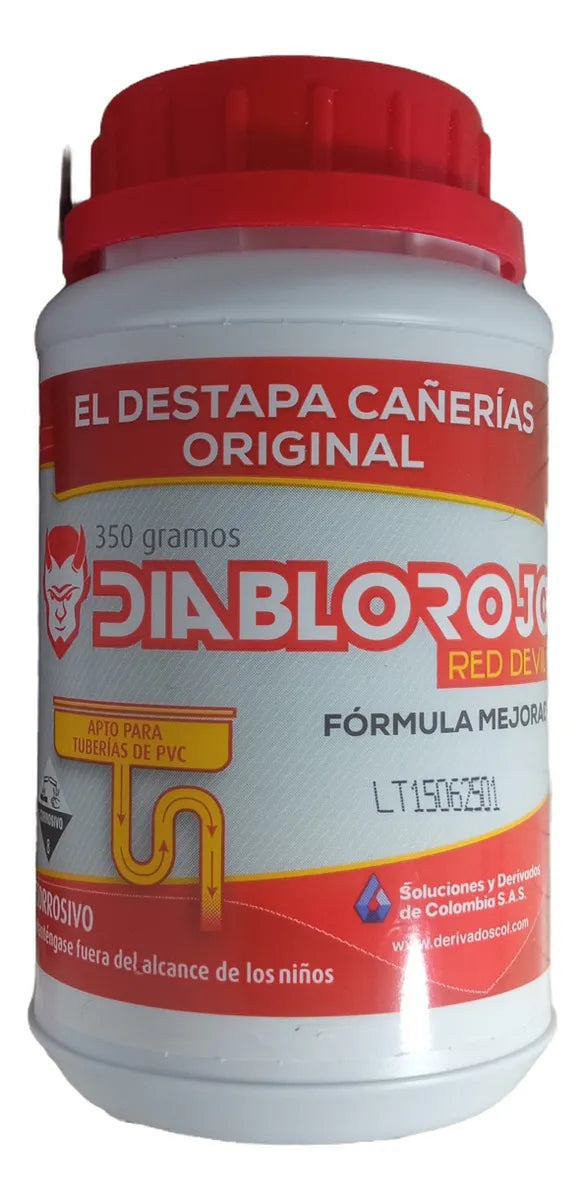 Diablo Rojo Original Oficial El Destapacañerias Original