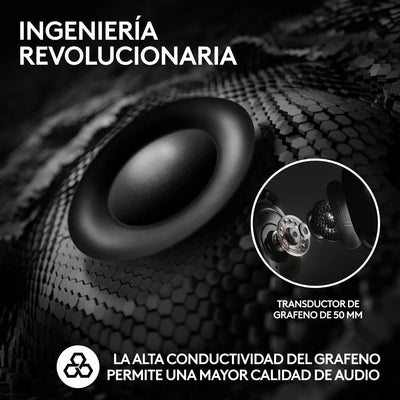 Diadema Gamer Logitech G Pro X 2 Wht, Lightspeed / Bluetooth Negro