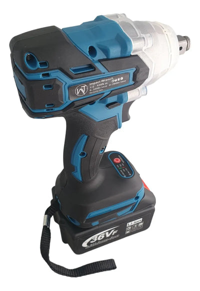Pistola Llave Impacto Wt Inalambrica 1/2 Brushless Azul