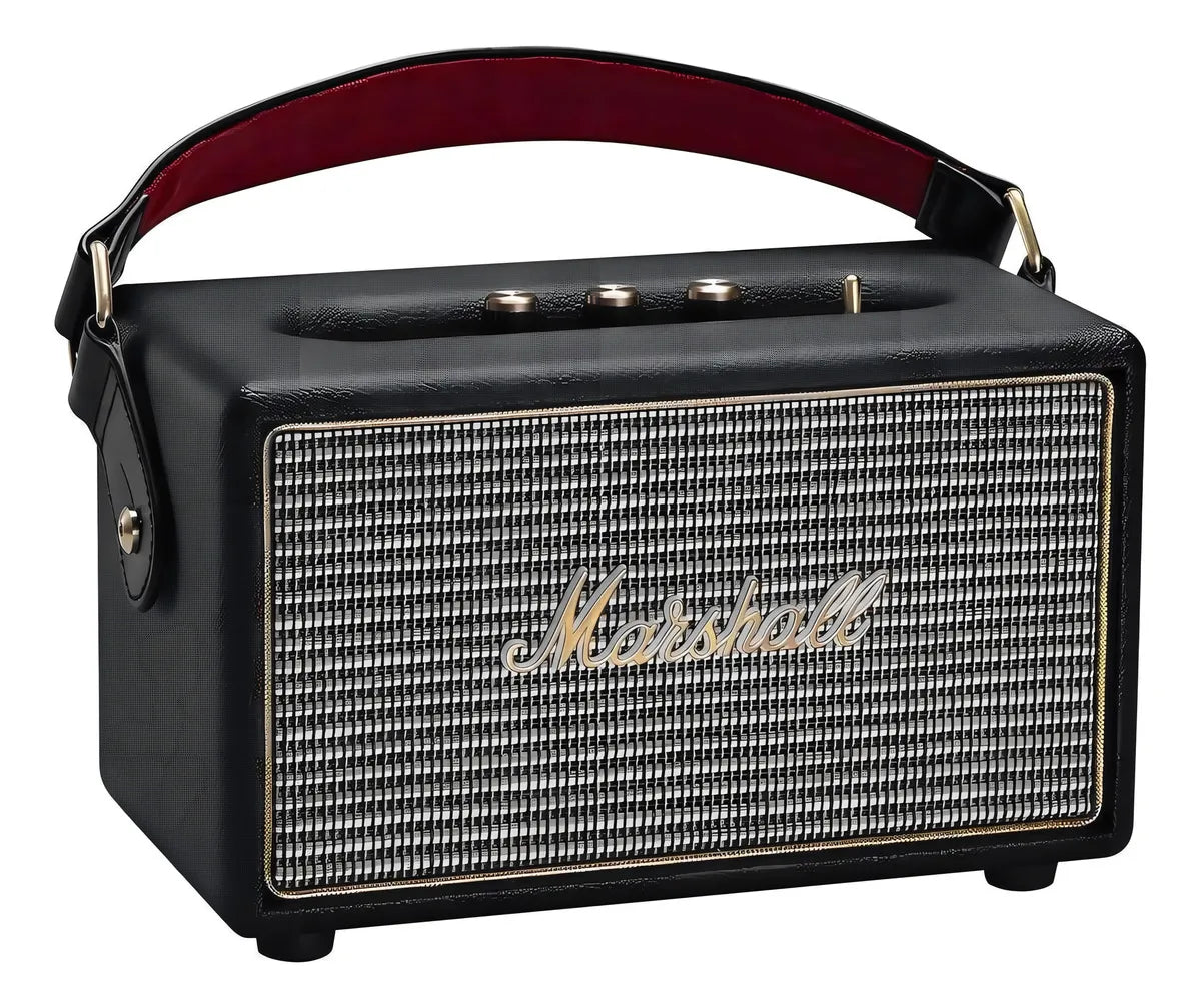 Parlante Marshall Kilburn portátil con bluetooth black