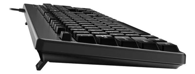 Teclado Genius QWERTY español color negro