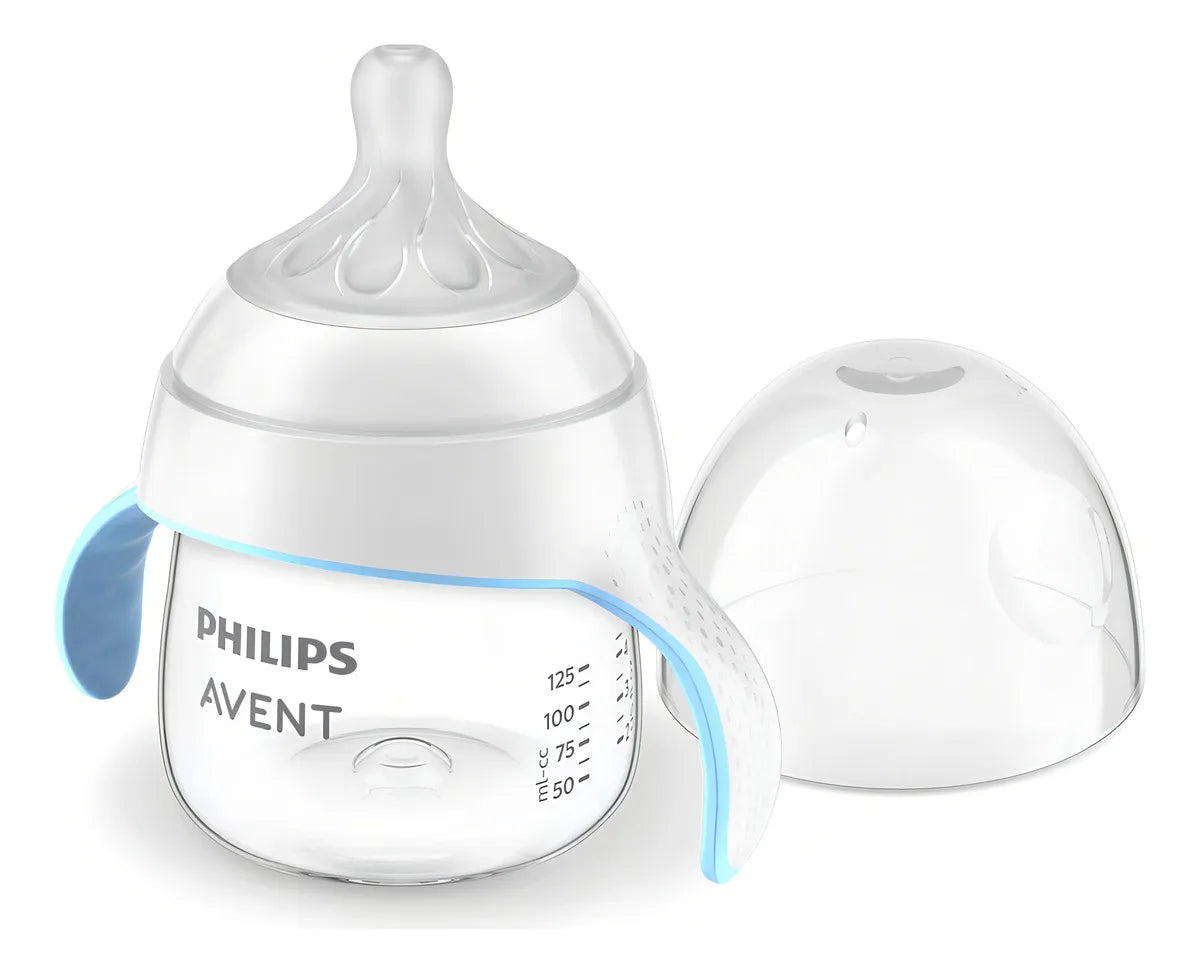 Combo Teteros 4 Piezas Philips Avent + Vaso Entrenador 5 Oz Color Transparente