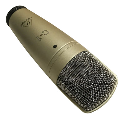 Micrófono Behringer C1 Condensador Cardioide Color Dorado