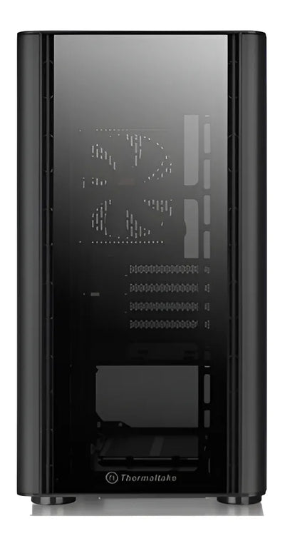 Chasis Gamer Thermaltake V150 Vidrio Templado Caja Atx Case Color Negro