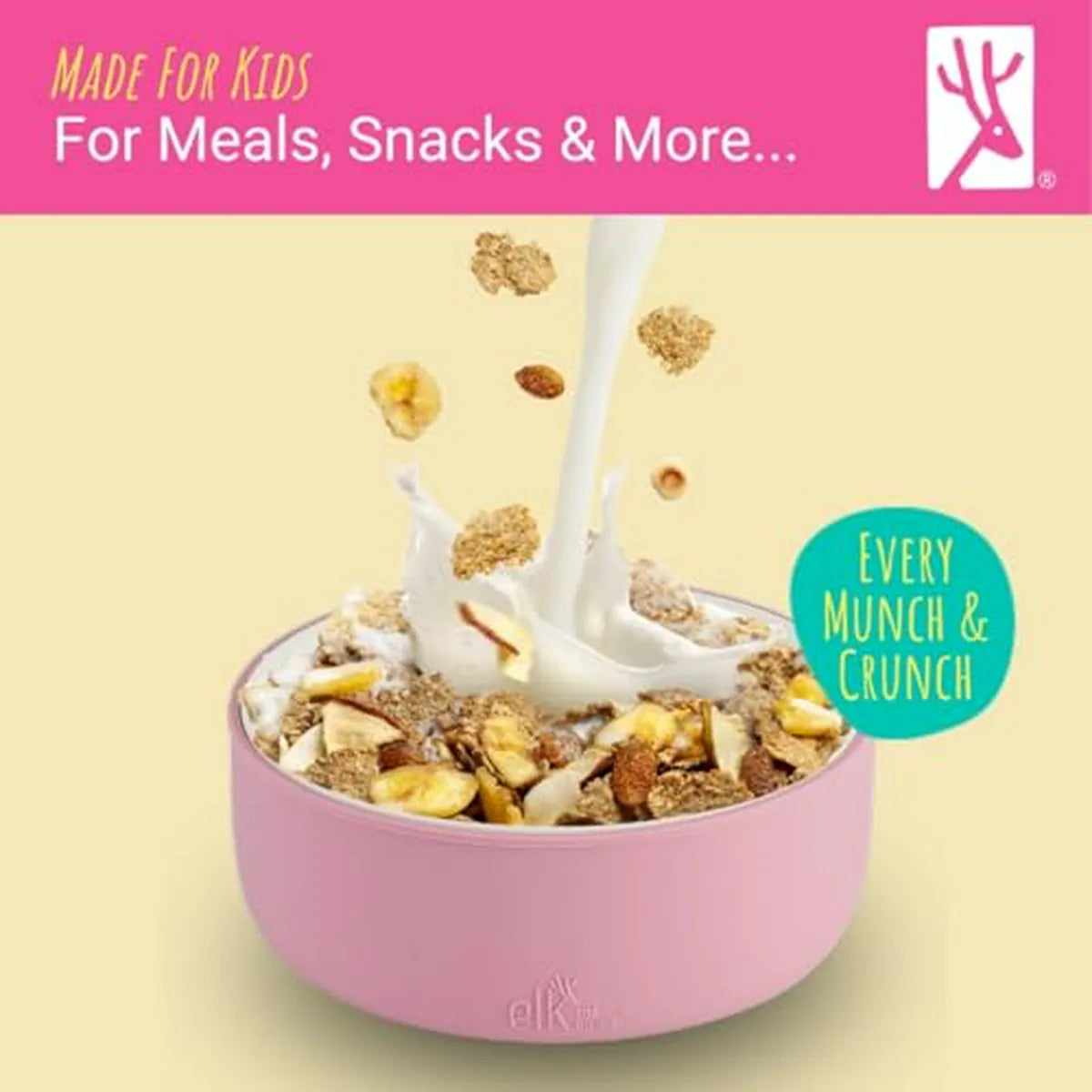 Bowls De Porcelana Para Niños Con Succión | Antideslizantes
