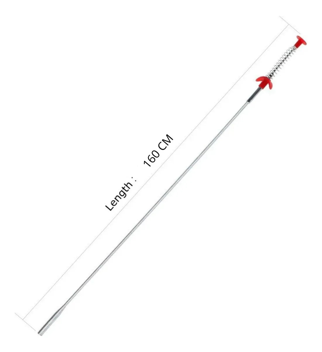 Sonda Destapa Cañería 160 Cm Lavamanos, Baños, Tinas, Duchas