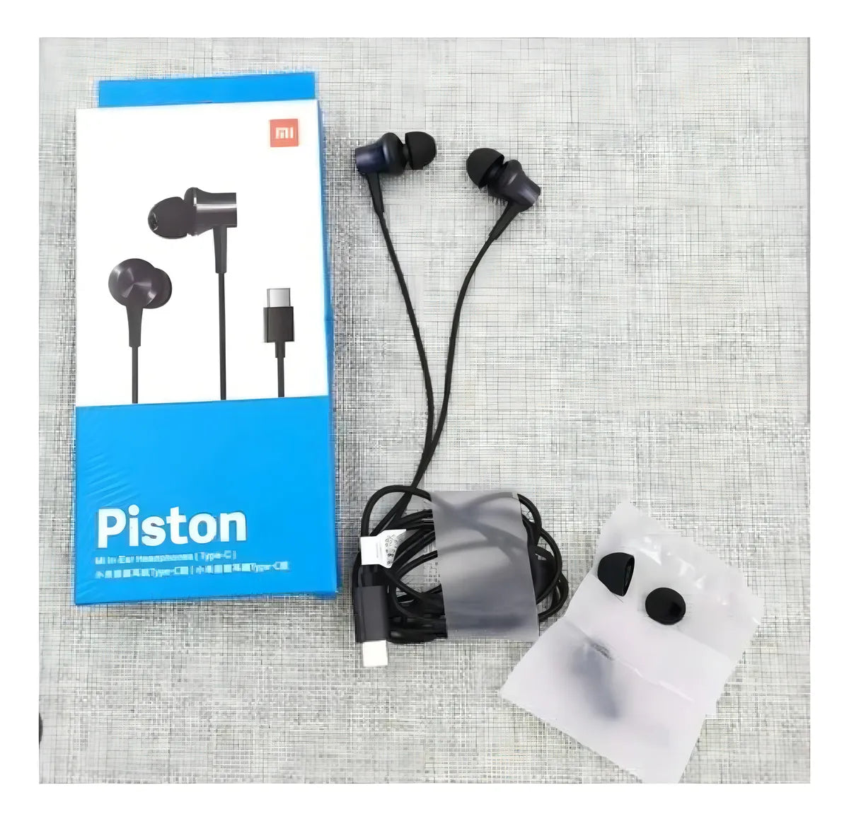 Audifonos Xiaomi Tipo C Mi Earphones Basic Ultra Deep Bass Color Colores Luz Colores