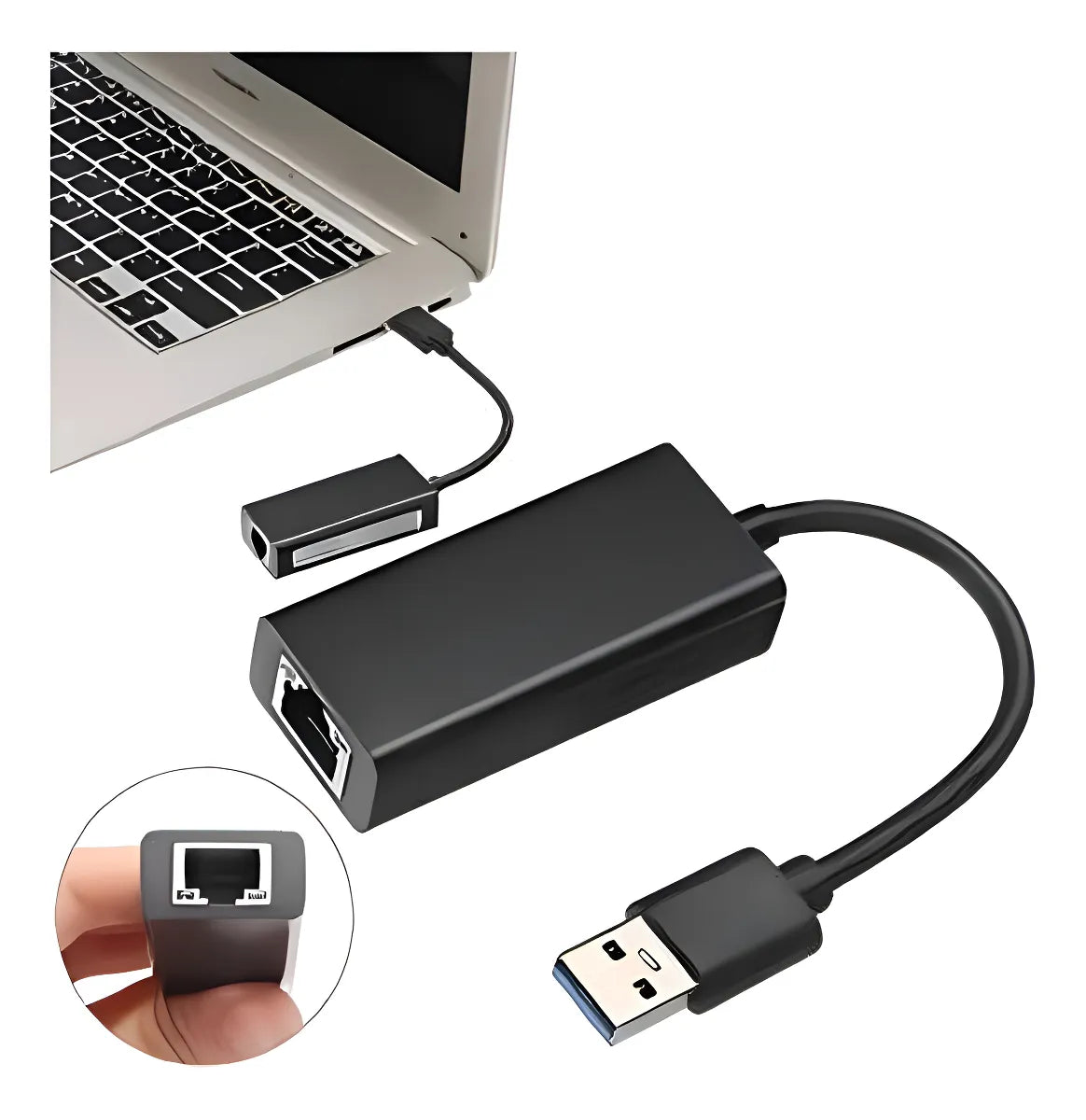Tarjeta Convertidor Adaptador Usb 2.0 A Rj45 Red Lan 10/100