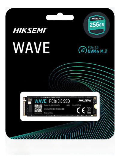 Unidad De Estado Sólido Hiksemi Hs-ssd Wave(p) Pcie3 256gb Color Negro