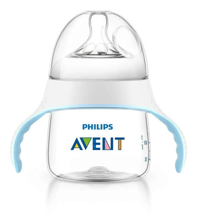 Avent Tetero Biberón Transición Al Vaso Con Asas Blanco Transición Al Vaso