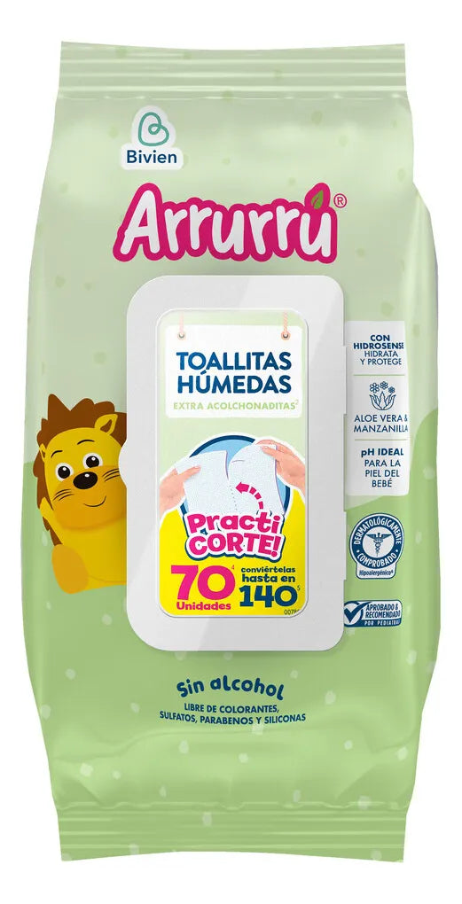 Toallitas húmedas Arrurrú