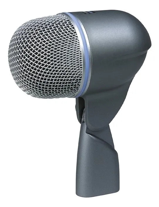 Micrófono Dinámico Para Instrumentos Shure Beta52a Color Plateado/Azul