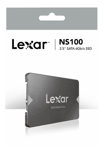 Disco sólido interno Lexar LNS100-512RBNA 512GB gris