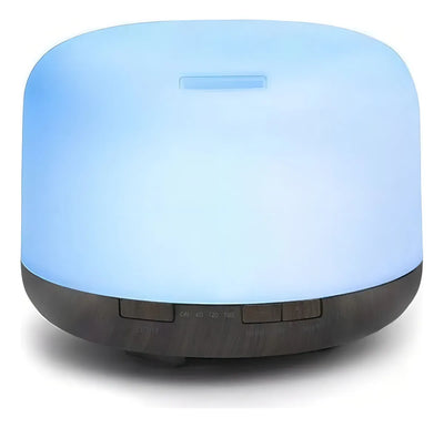 Difusor De Aromas 500 Ml Control Remoto Humidificador Color Segun Disponibilidad