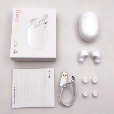 Auriculares in-ear gamer inalámbricos Xiaomi Redmi Buds 4 blanco
