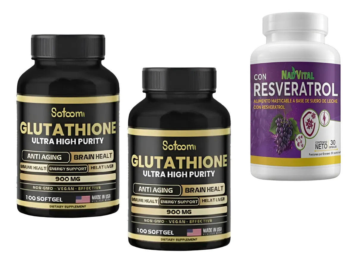 Glutatión Glutathione X2+regalo Na