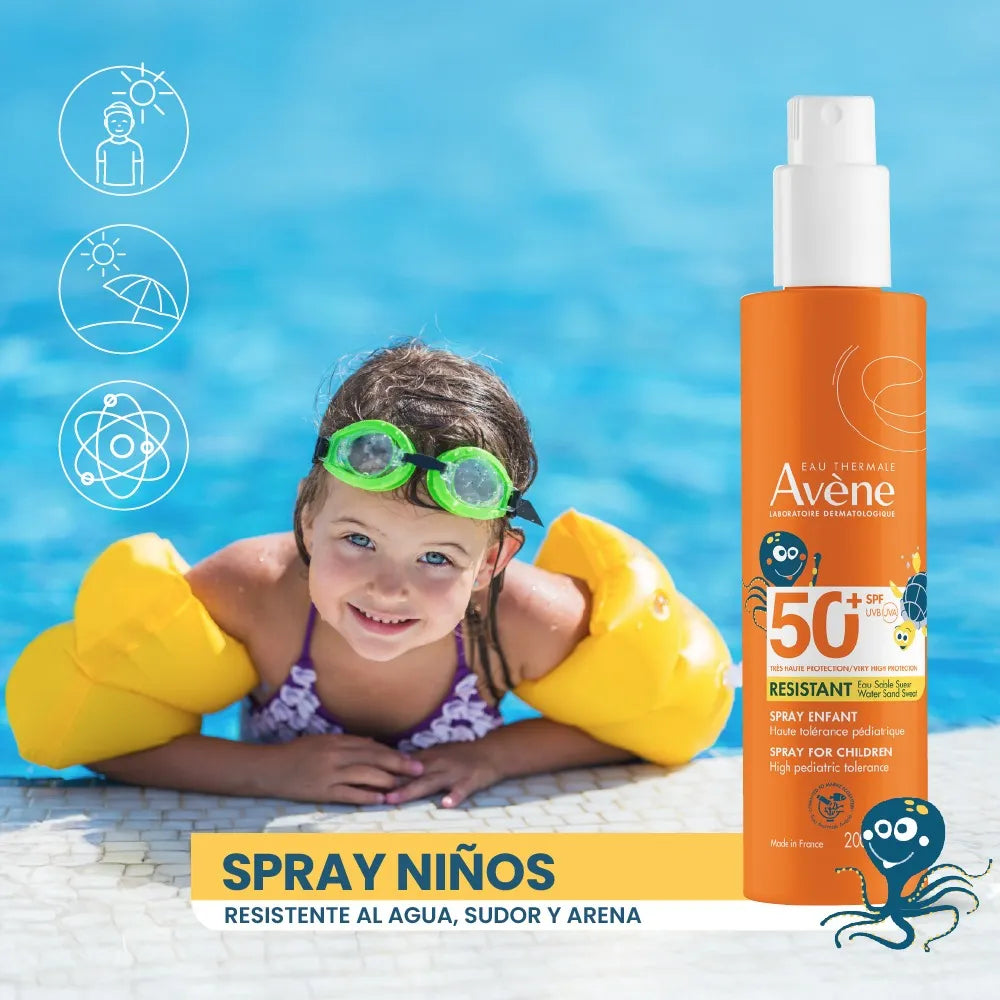 Ps Spray Niños Avene 50+ 200ml