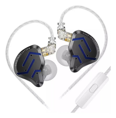 Audifonos profesionales Kz Zsn Pro 2 Stage con microfono