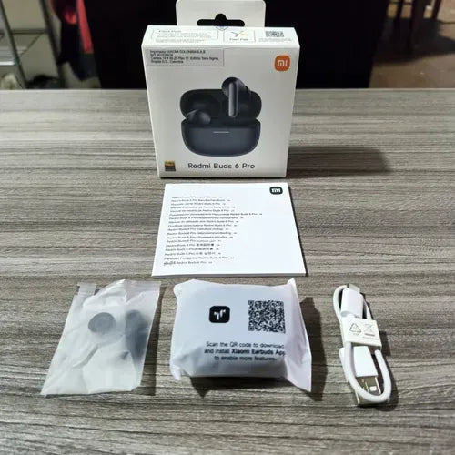 Smart Band 9 Gris + Redmi Buds 6 Pro Negro 100% Originales Mesh