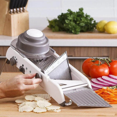Picadora De Verduras Iboa Mandoline 18 En 1 Acero Inoxidable