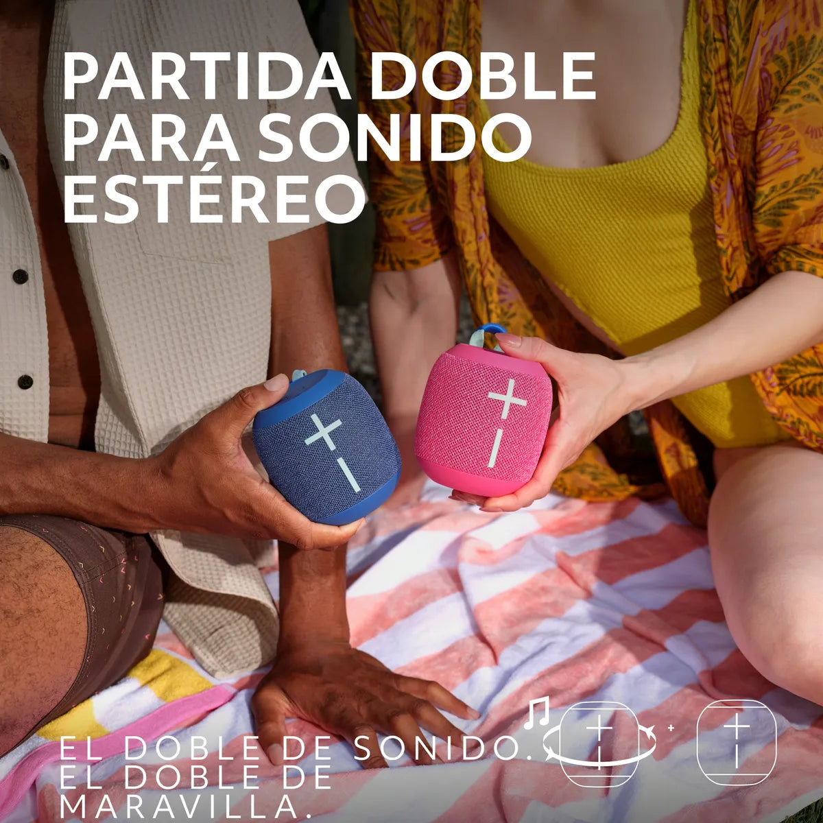 Ultimate Ears Wonderboom 4, Parlante Bluetooth Negro