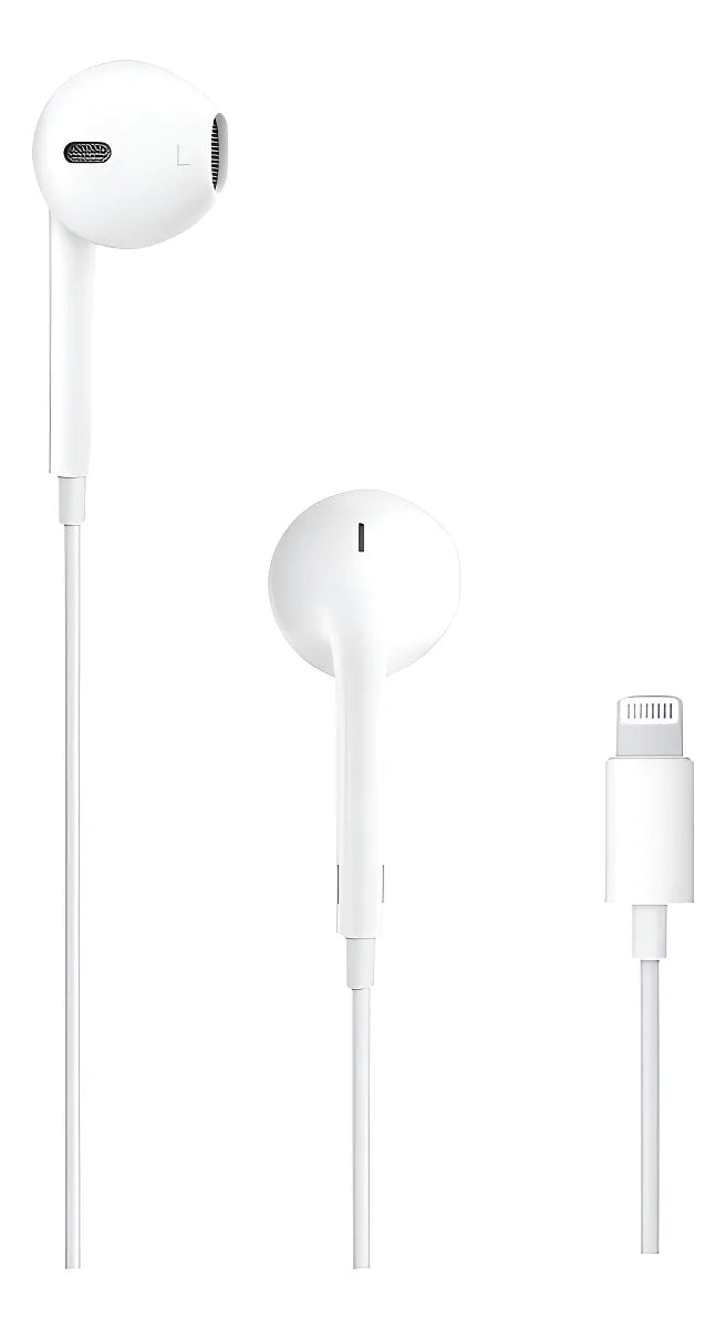 Auriculares Earpods Conector Lightning Apple Originales Blanco