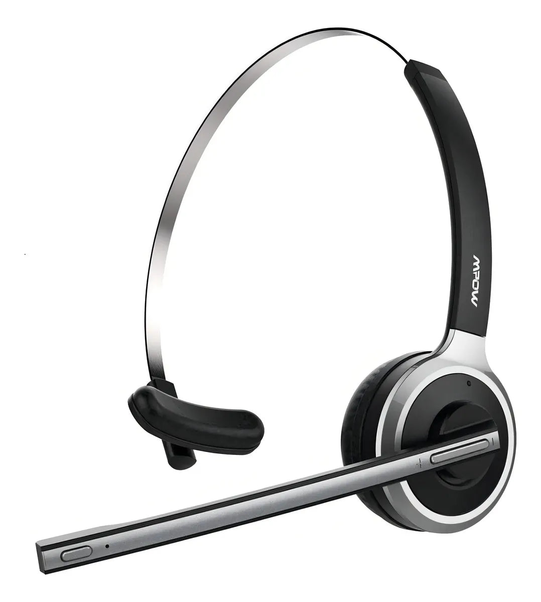 Diadema Monoauricular Mpow Bh078a/bluetooth Color Negro Luz Negro
