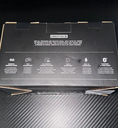 Marshall Emberton Iii Altavoz Portátil Bluetooth Crema 32hrs