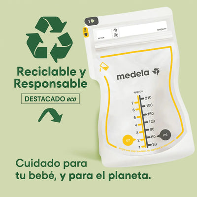 Medela Bolsas Leche Materna Easy Pour 100 Unidades