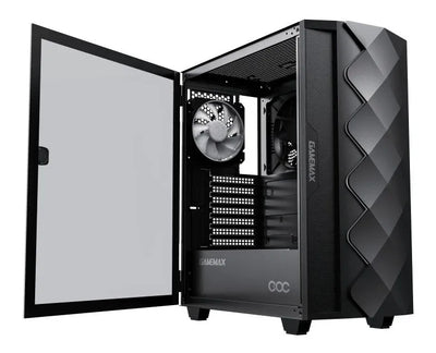 Chasis Gamer Diamond Coc Gamemax Negro
