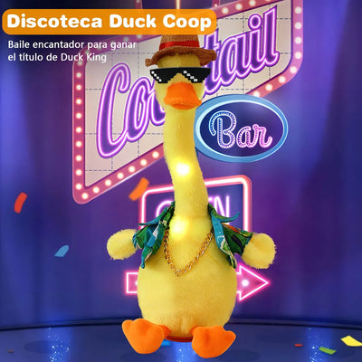 Pato Peluche De Juguete Bailarin Imita Sonidos
