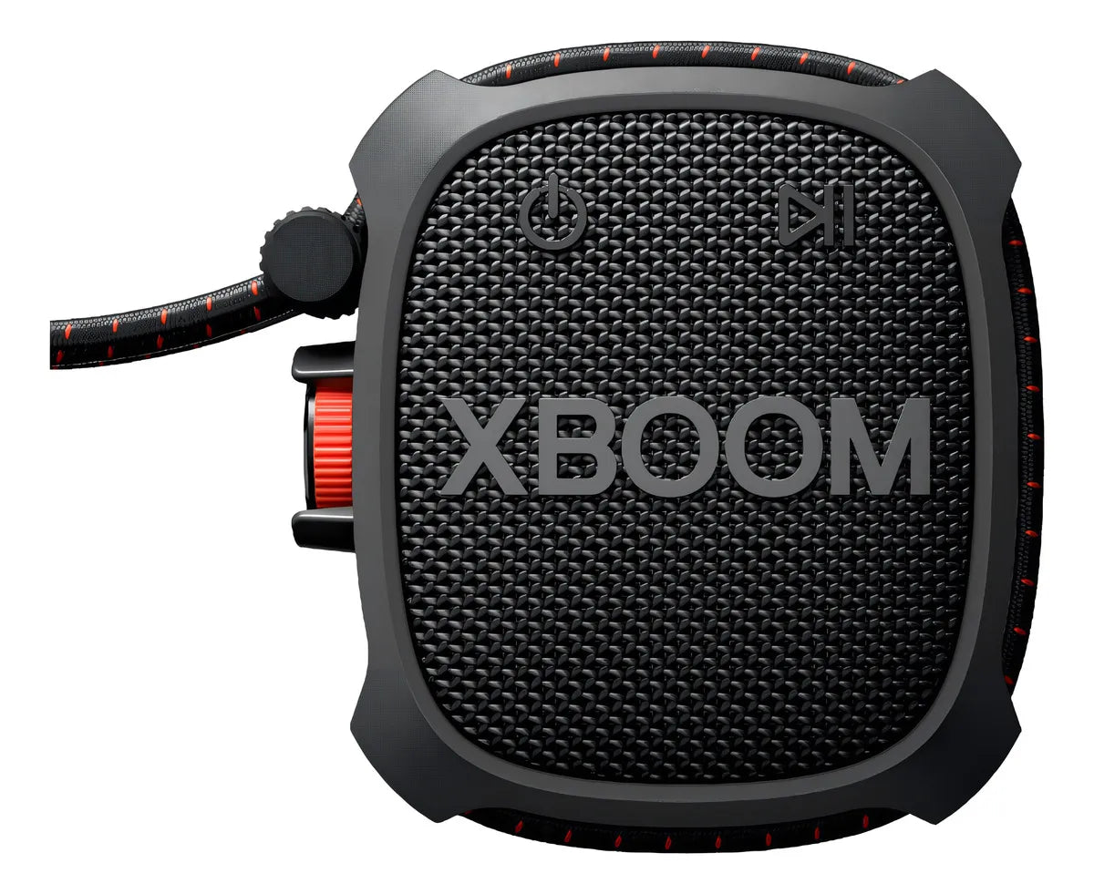 Parlante LG Xboom Xg2t Resistente Al Polvo Y Agua Negro