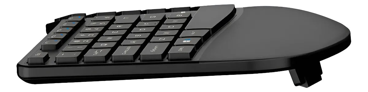 Teclado Genius Ergo Kb-700 Teclado Negro Idioma Español Latinoamérica