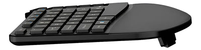 Teclado Genius Ergo Kb-700 Teclado Negro Idioma Español Latinoamérica
