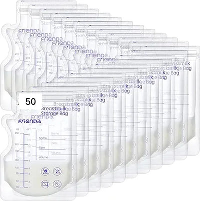 50 Bolsas De Almacenamiento De Leche Para Bebé