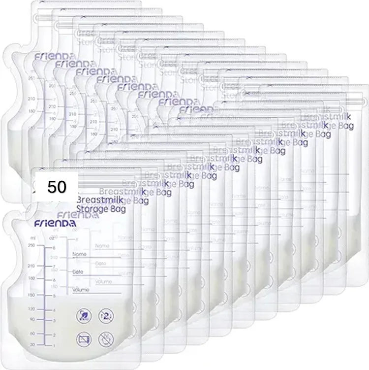50 Bolsas De Almacenamiento De Leche Para Bebé