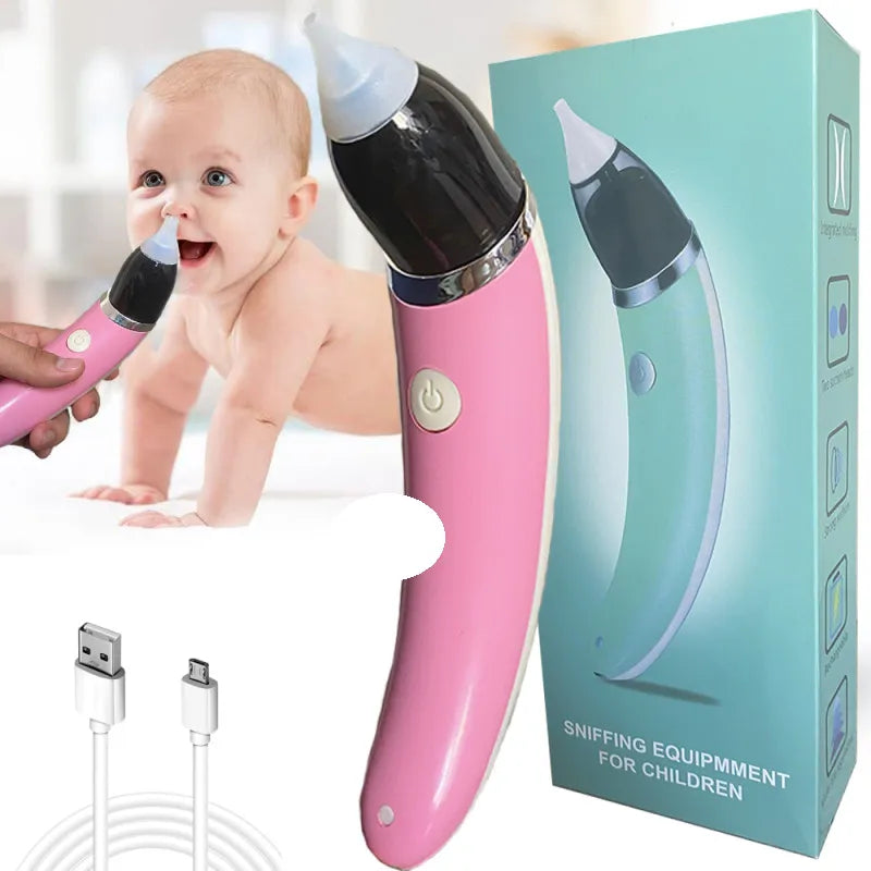 Aspirador Nasal Para Bebés Limpiador Eléctrico De Nariz