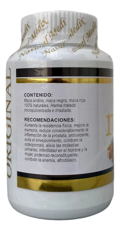 Triple Maca Peruana X2 + Regalo Sin Sabor