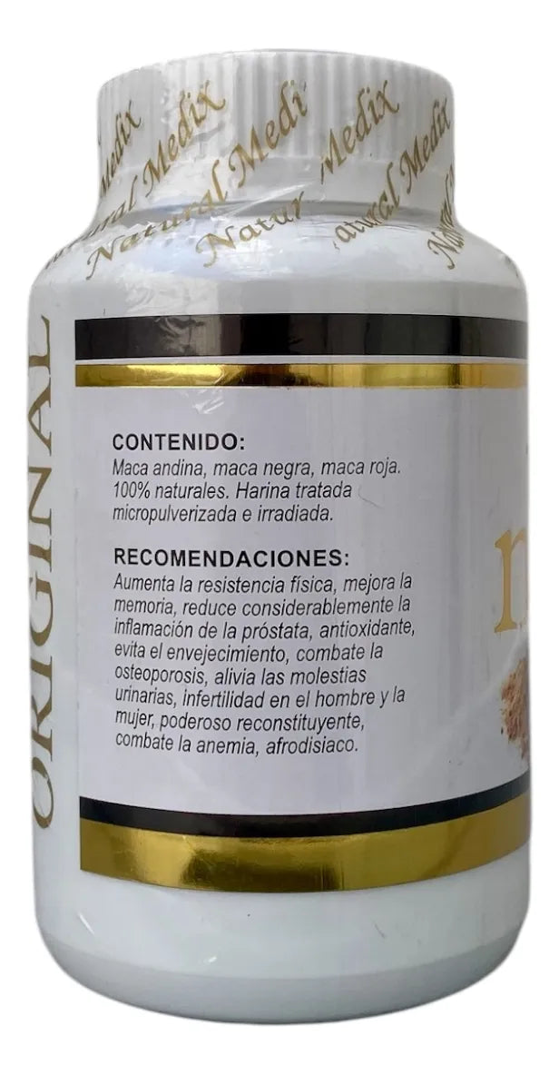 Triple Maca Peruana X2 + Regalo Sin Sabor