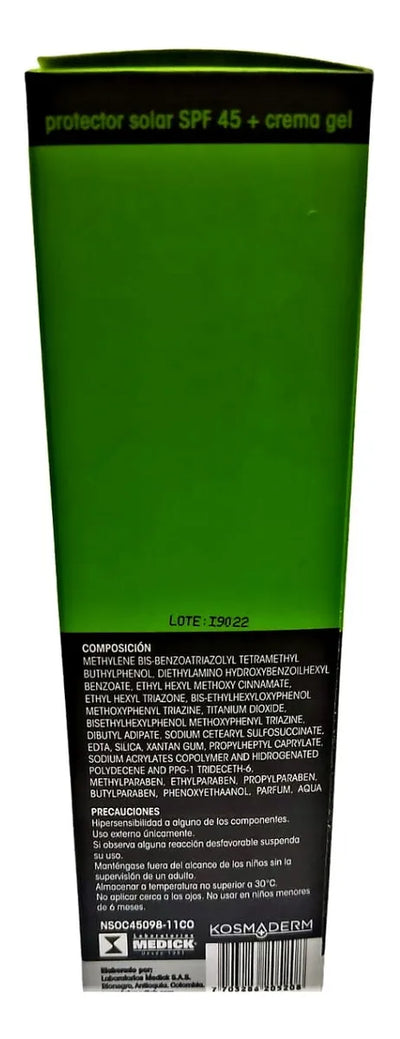 Protector Solar Spf 45 Gel 100g