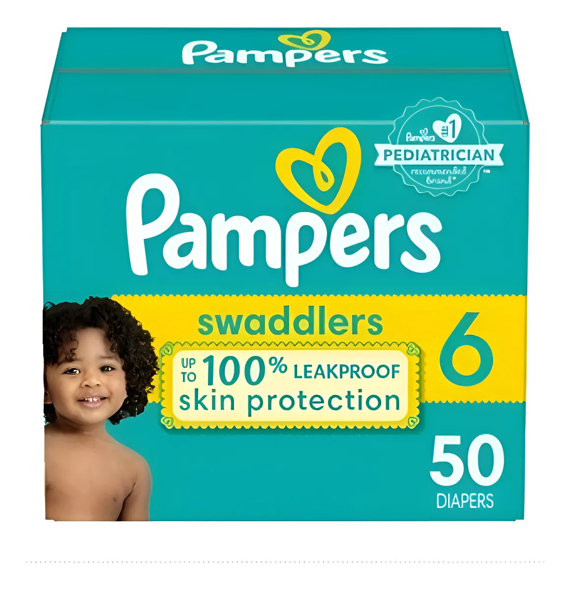 Pañal Pampers Swaddlers Et 6 X 50 Unidades Extra Grande (xg) Sin Género