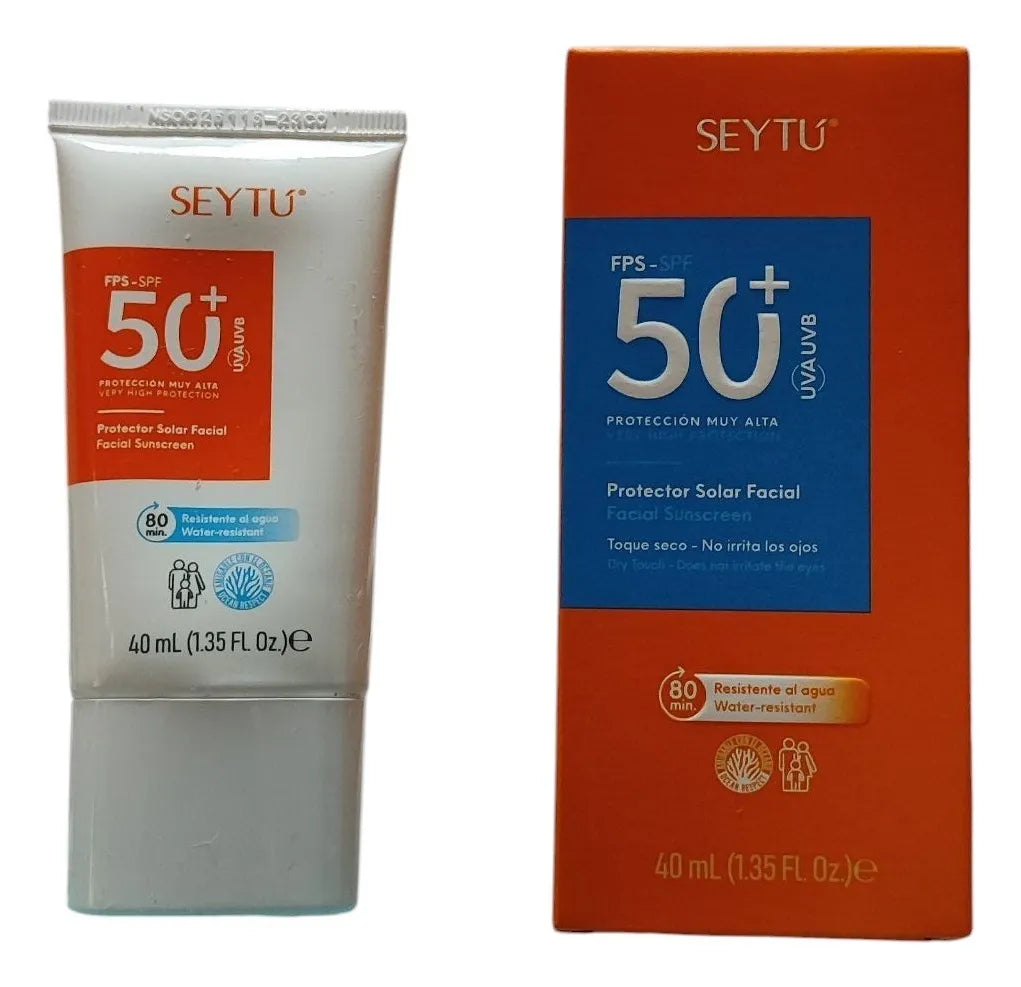 Protector Solar Facial Seytú Fps 50 Invisible Crema