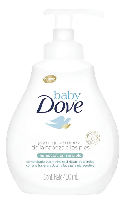Jabón Dove Baby Líquido Sensible 400ml
