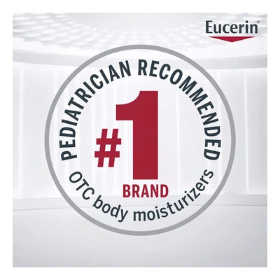 Eucerin Crema Baby Eczema Relief 141 g | Hidratante Hipoalergénica Sin Fragancia Bebé Piel Atópica Seca Sensible | Loción Dermatológica Suave Antipicazón Calmante Reparadora Avena Coloidal Alivio