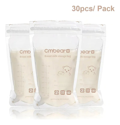 Bolsas Almacenamiento Leche Materna Cmbear 30 Unid 220ml