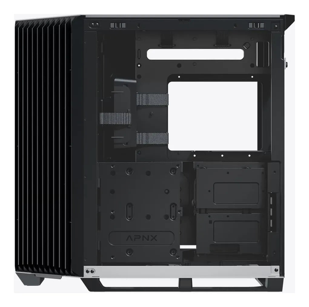 Gabinete Gamer Apnx V1 Blanco Y Negro V1-bw-v1 Alta Gama