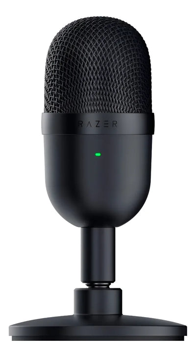 Micrófono Usb Gamer Razer Seiren Mini Compact Supercardioide Negro Clásico