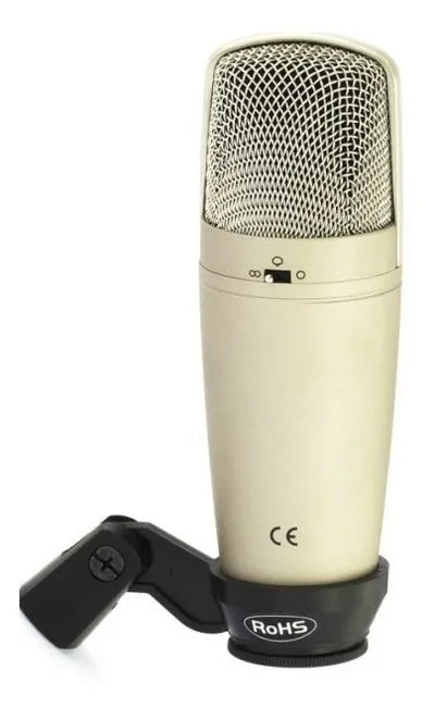 Microfono Behringer C3 Condenser Multi Patron - Oddity Color Dorado
