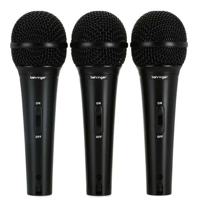 Micrófonos Behringer Ultravoice XM1800S Dinámico Supercardioide color negroS